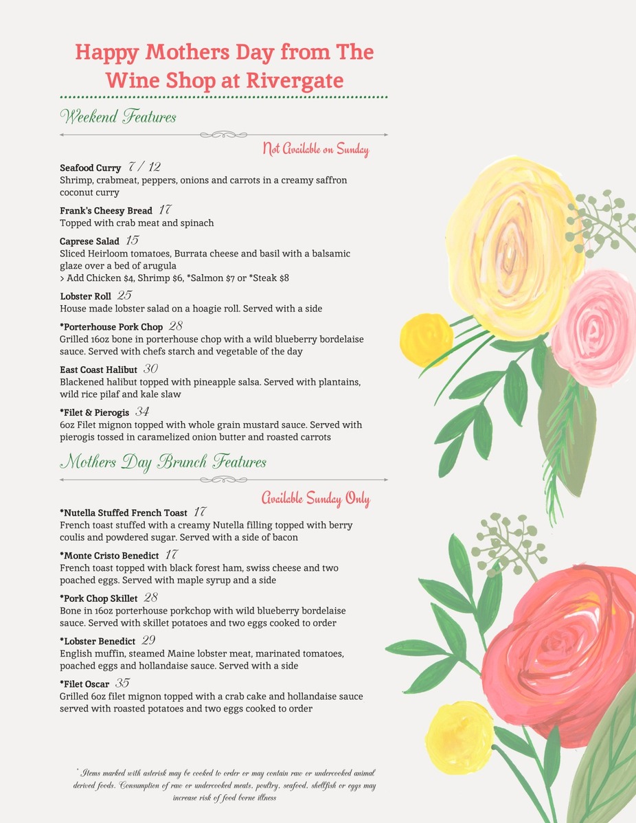 Mothers Day Weekend Features event photo