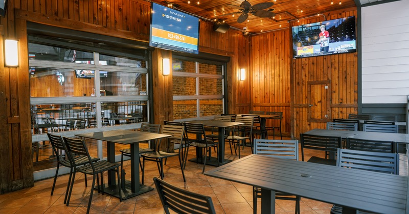 Interior, seating area