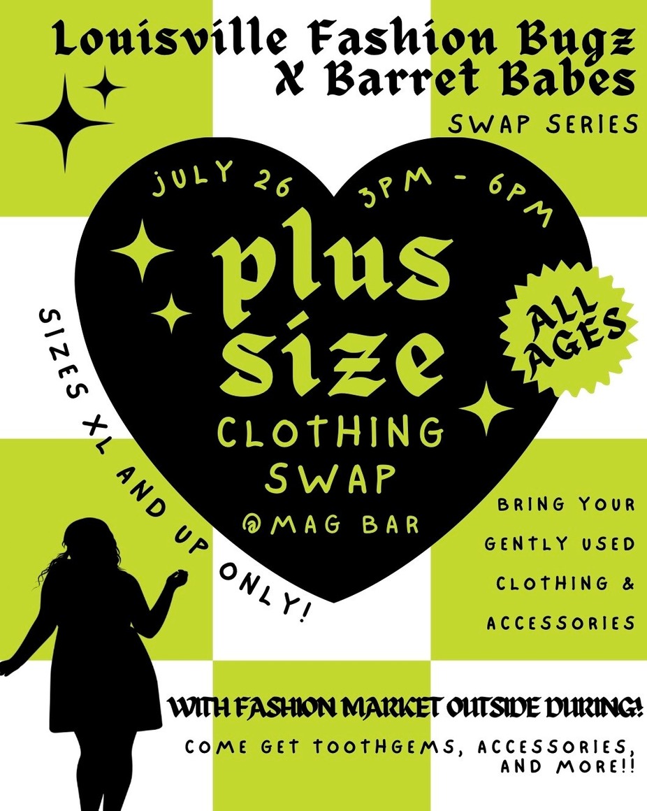 Louisville Fashion Bugz x Barret Babes Swap series presents Plus Size Clothing Swap. event photo