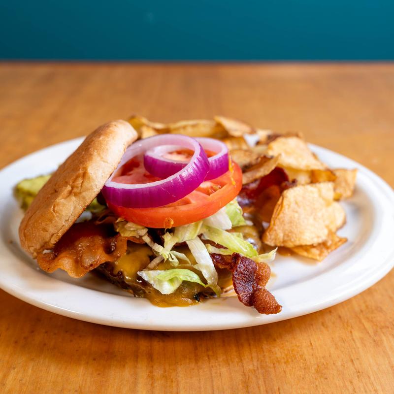 menu item 5 of 7, Black Jack Bacon Burger *
