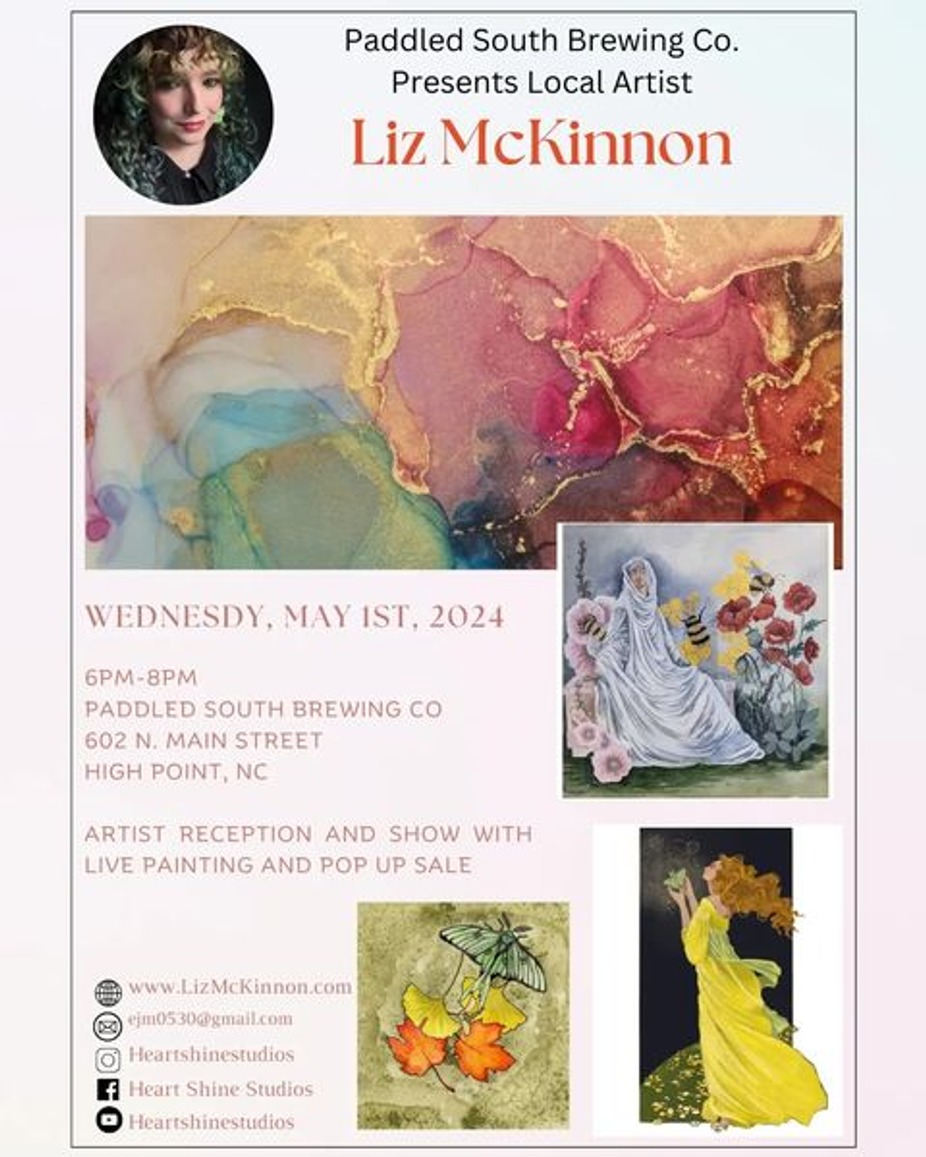 Liz McKinnon - Artist Reception event photo