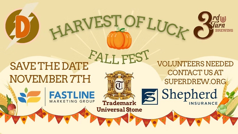 Super Drew's Crew Presents: Harvest of Luck Fall Festival event photo