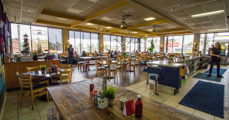 Tables ready for guests