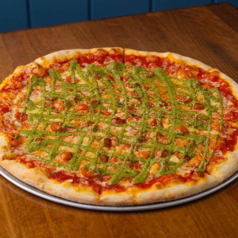 menu item 6 of 9, Pesto Pizza