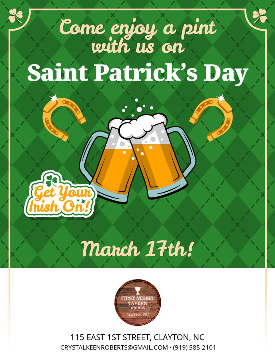 St. Patrick's Day event photo