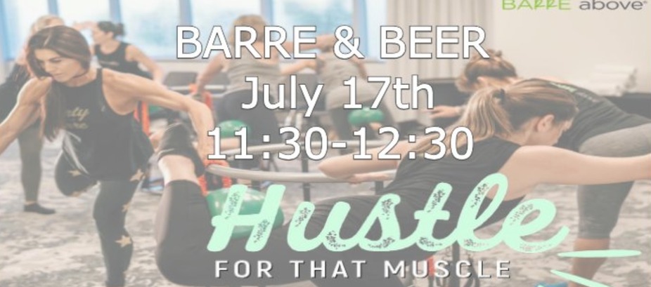 Barre & Beer Fitness Class event photo