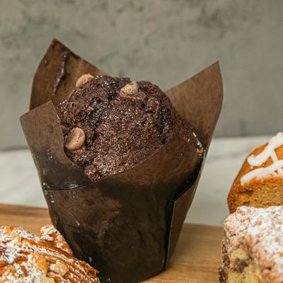 Chocolate muffin.