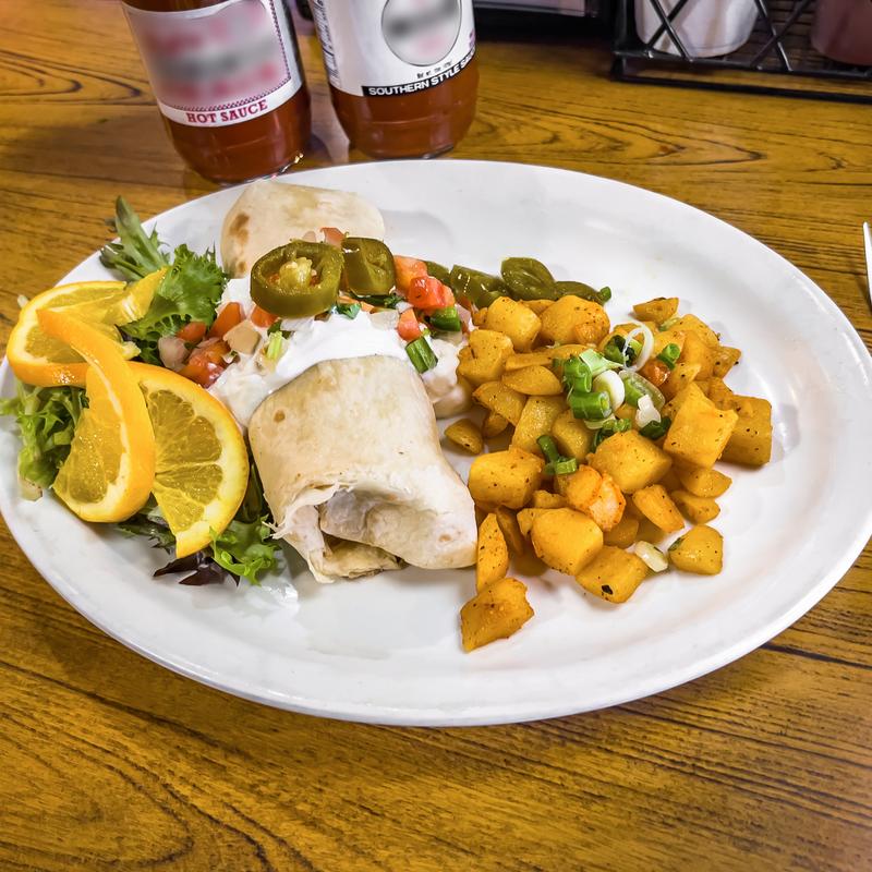 menu item 49 of 92, South of The Border Burrito