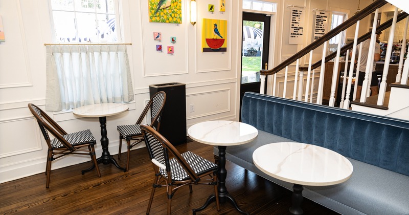 Cozy interior seating area