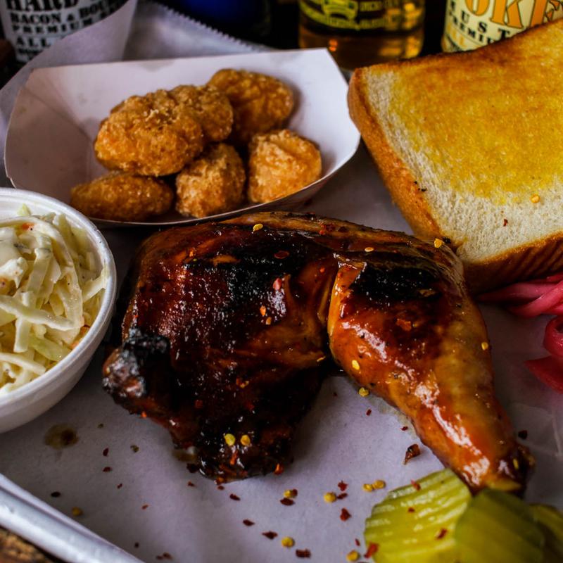 1/4 Thigh Chicken Plate photo