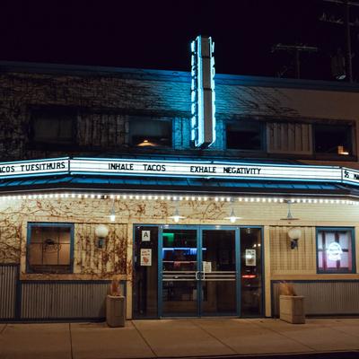 Exterior, front entrance