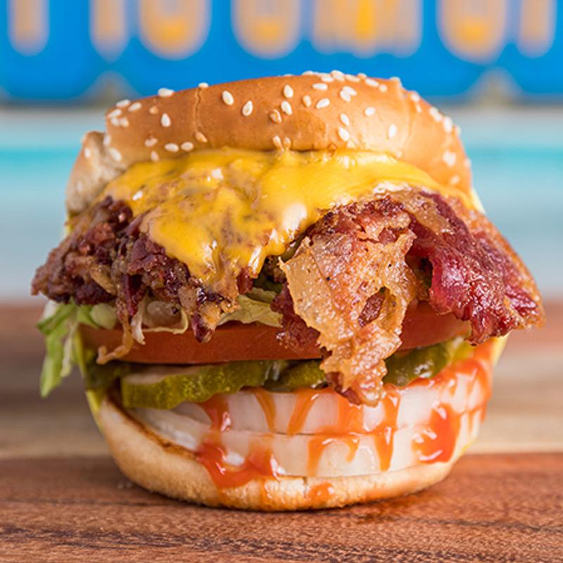 Single Bacon Cheeseburger photo