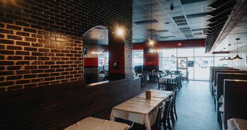 Restaurant dining area