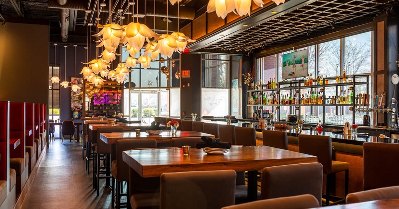 Restaurant dining area