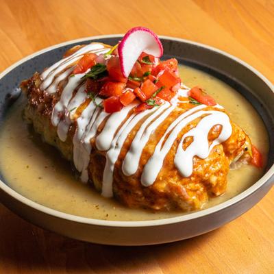 Habanero wet burrito.