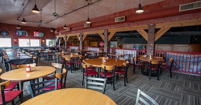Interior, view of dining area