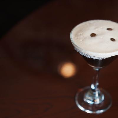 Espresso Martini cocktail.