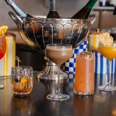 Served drinks.