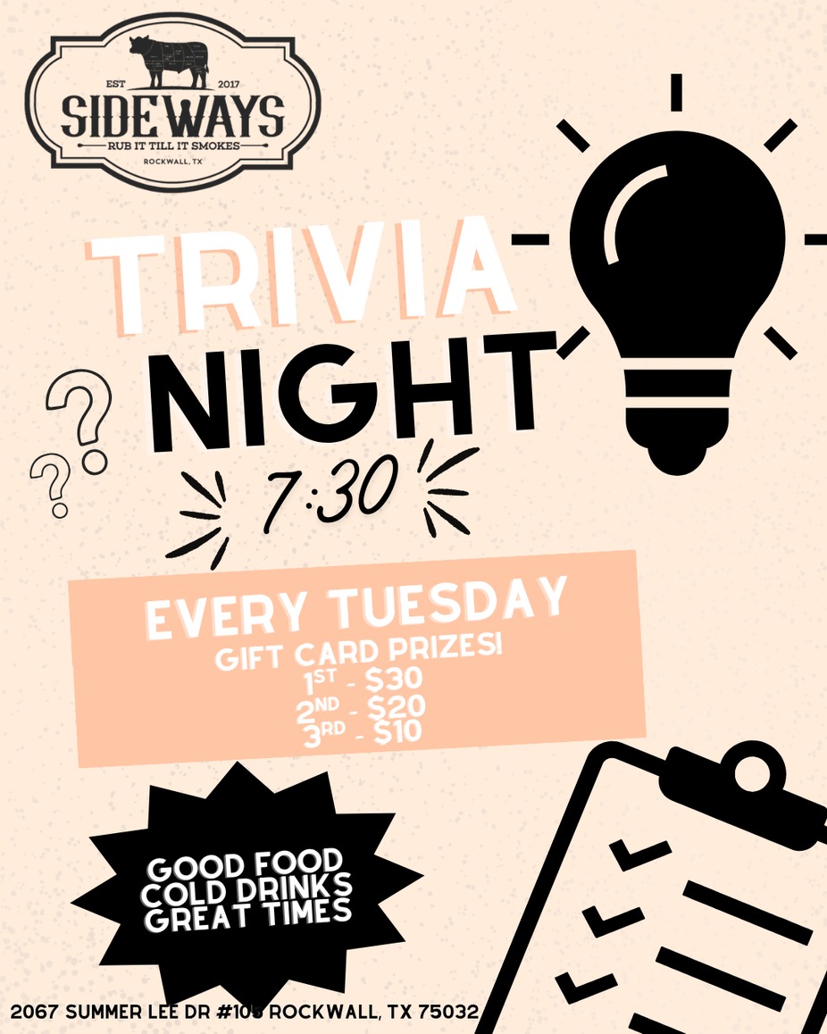 Trivia Tuesday event photo