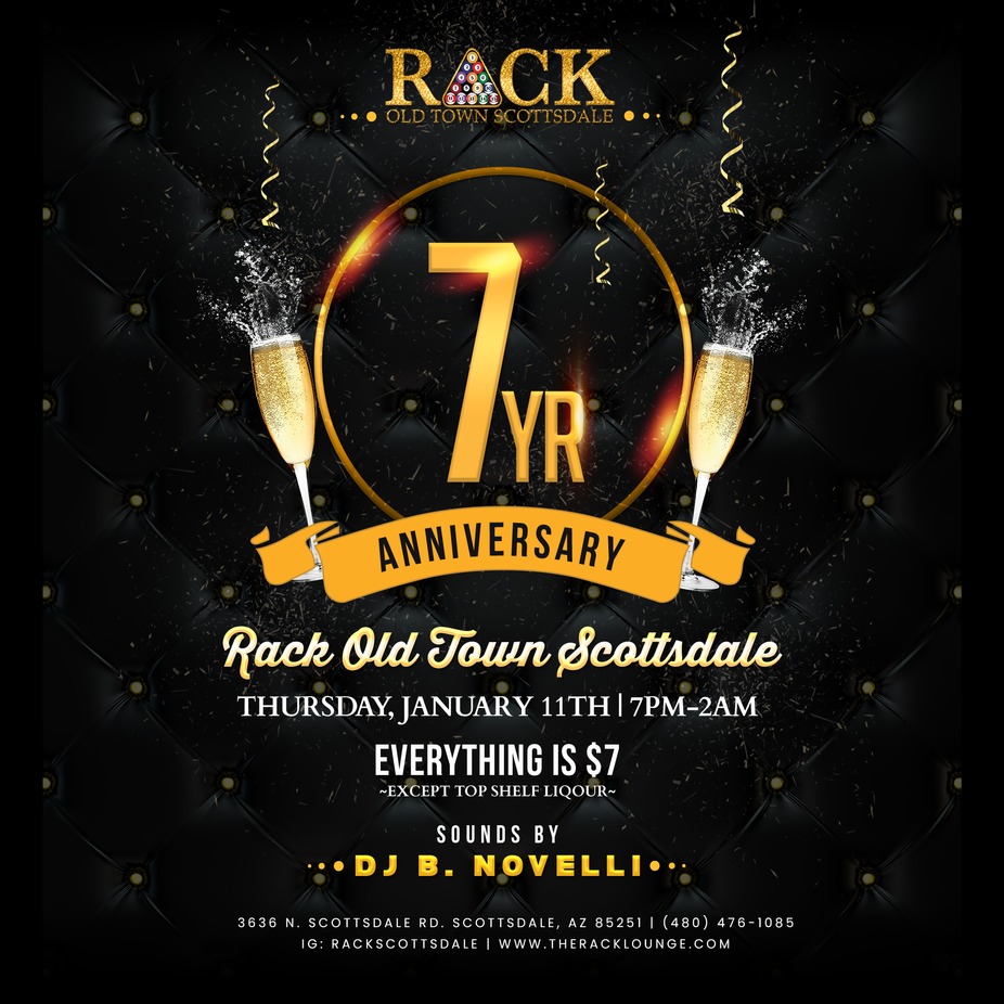 RACK 7 Year Anniversary Party event photo