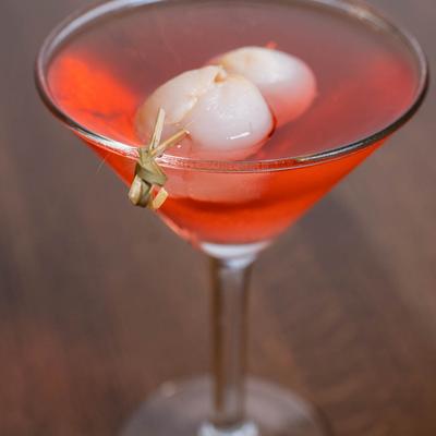 Lychee Martini.