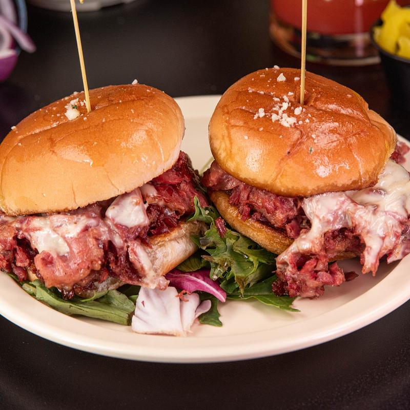 menu item 3 of 16, 2 Corned Beef Sliders