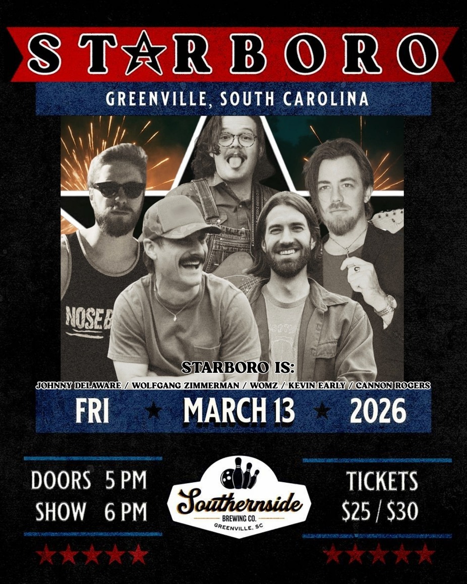 STARBORO live at Southernside Brewing event photo