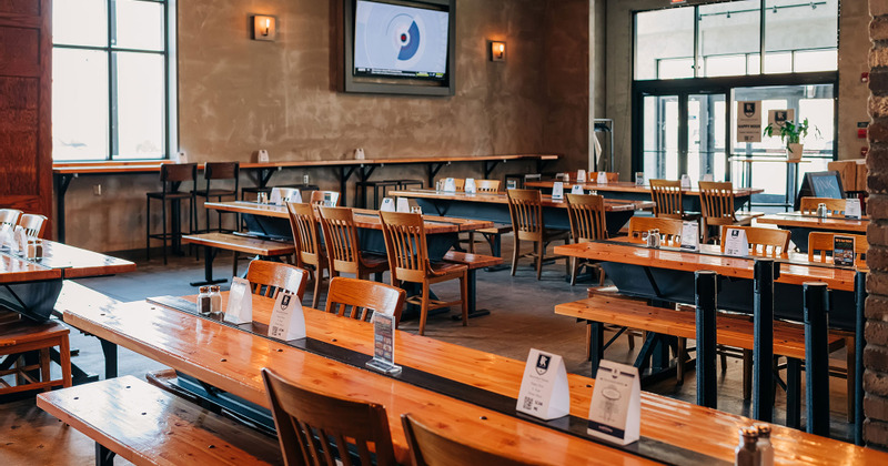 Interior, main seating area