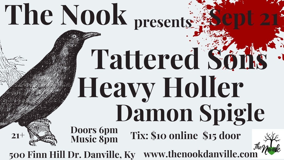 Tattered Sons, Heavy Holler, and Damon Spigle event photo