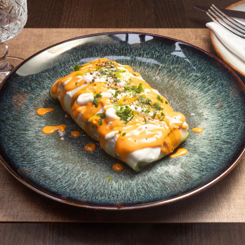 Zucchini Wrapped Salmone photo