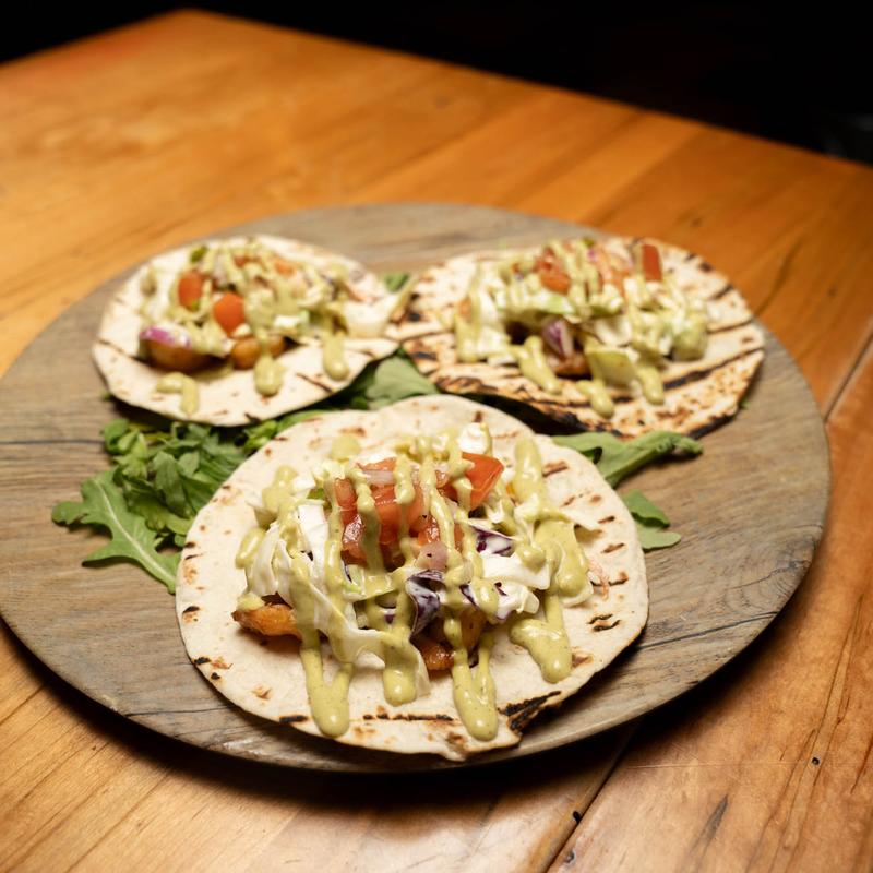 menu item 7 of 11, Seafood Tacos