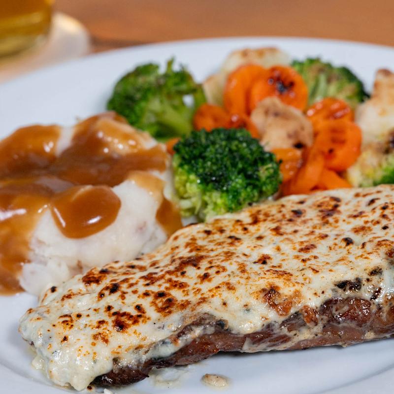 Blue Cheese Crusted Ribeye photo