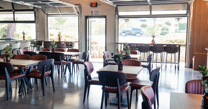 Interior space, dining area