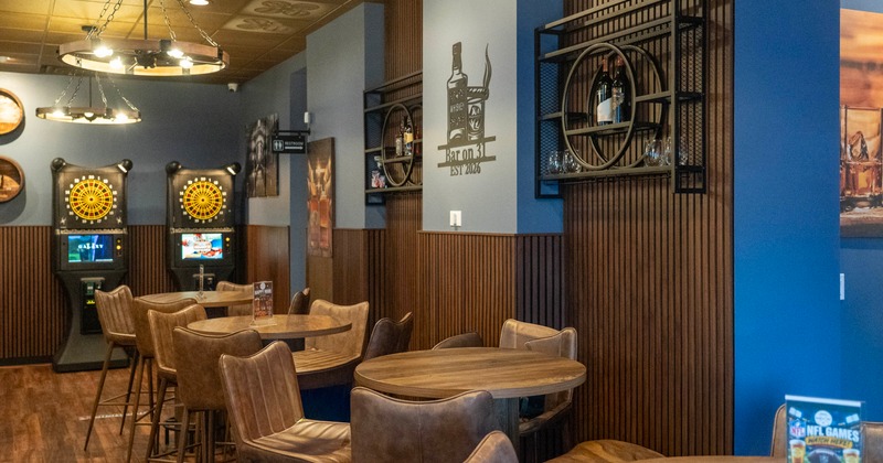 Interior seating area