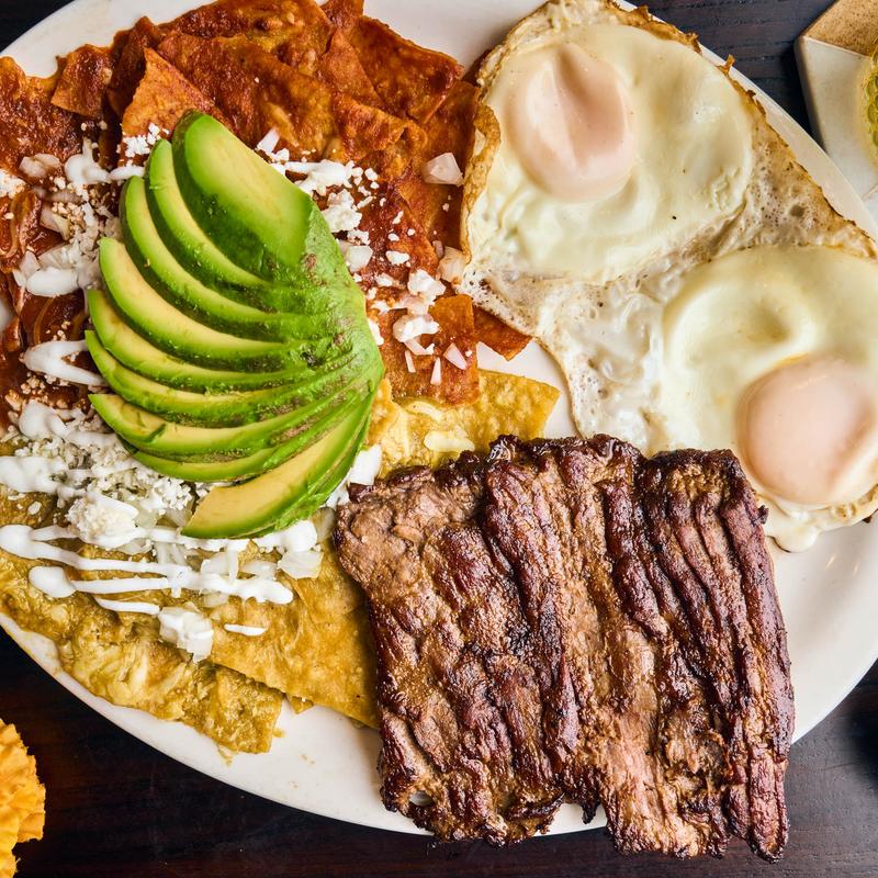 menu item 6 of 11, Chilaquiles