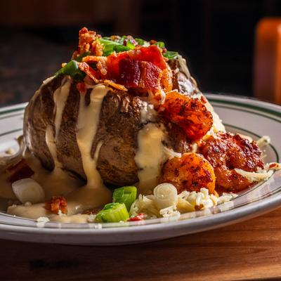 Loaded baked potato