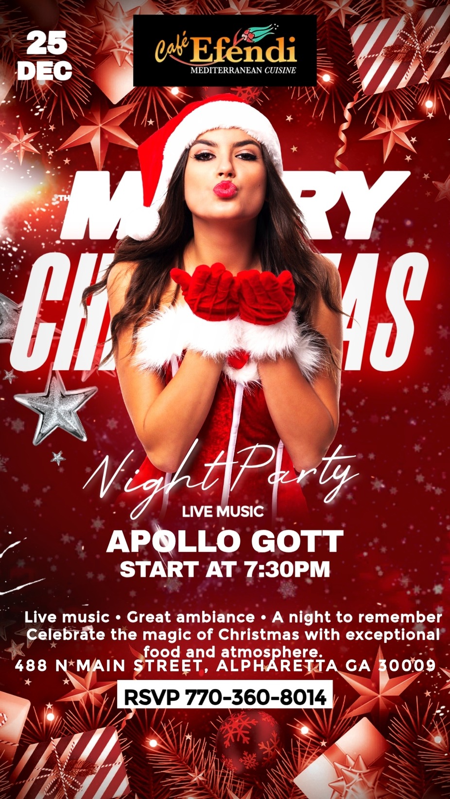 🎄 Merry Christmas at Café Efendi 🎄 event photo