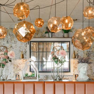 Decorations, Nordic dining chandeliers.