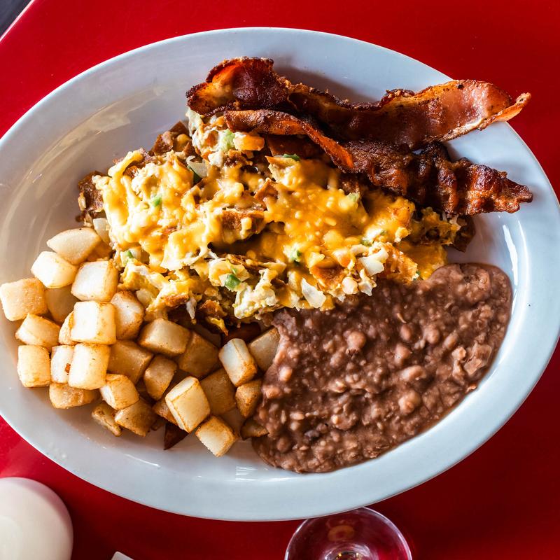 menu item 28 of 30, Migas Norteñas Plate