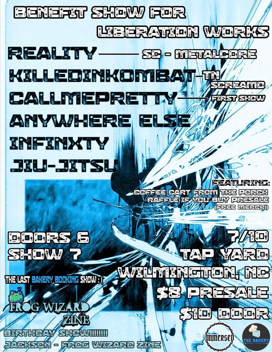 LIBERATION WORKS SHOW from Frog Wizard, Immersed, and Bakery Booking event photo