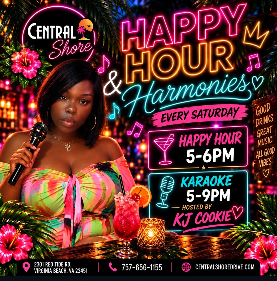 Happy Hour & Harmonies with KJ Cookie 🍹🎶 event photo