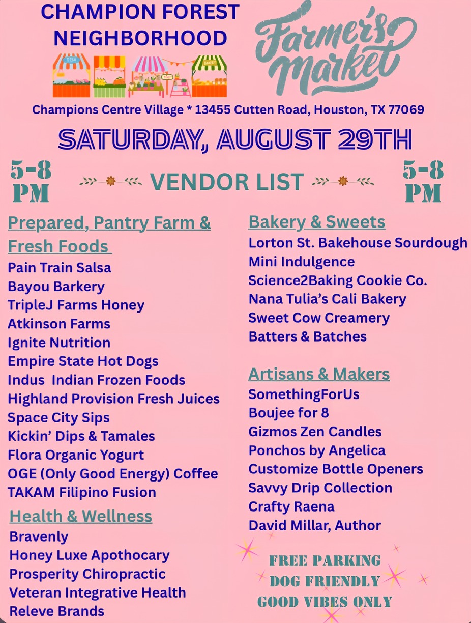 Farmers Market-Parking Lot event photo