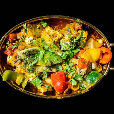 Paneer Karahi.