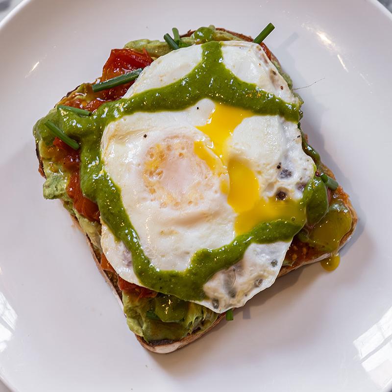 Tomato Confit Toast photo