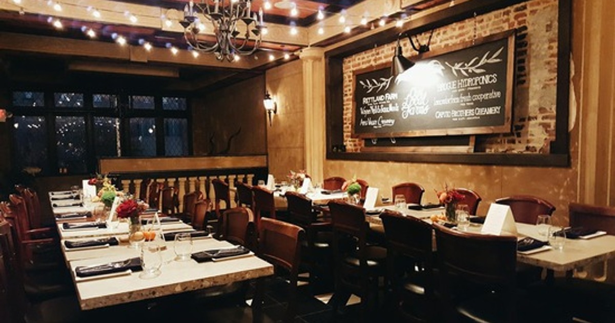 Interior, dining area