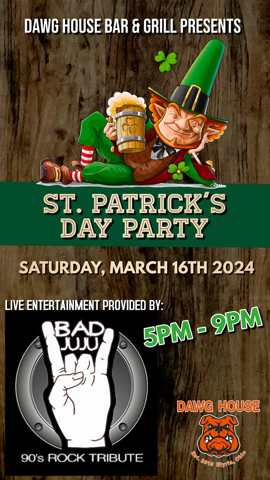 Dawg House Bar & Grill Events