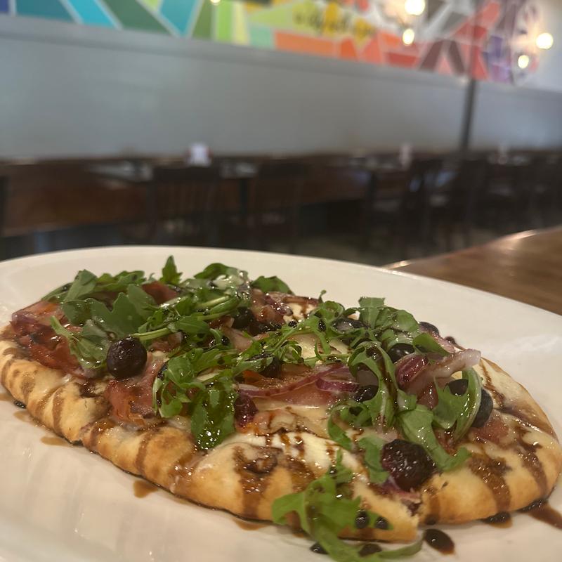 Blue & Burrata Artisan Flatbread photo