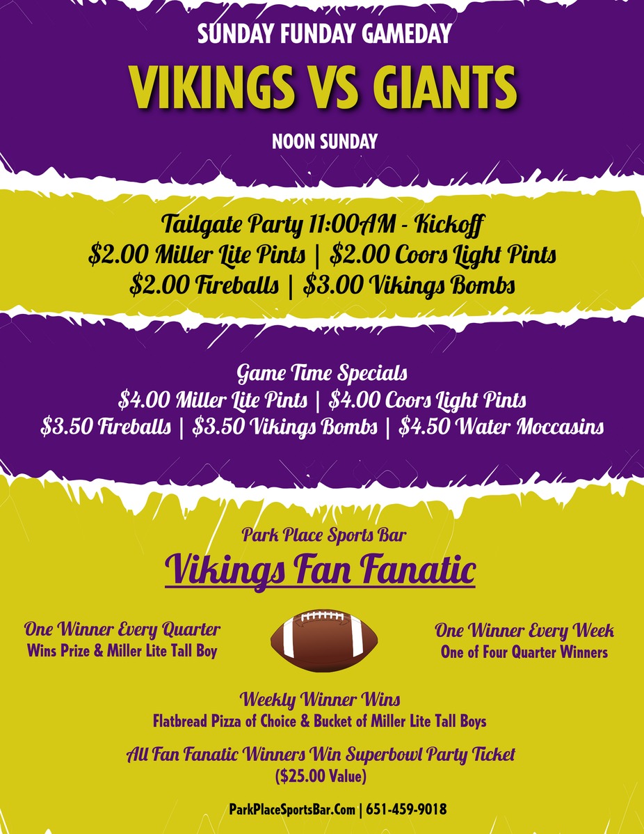 VIKINGS VS GIANTS event photo