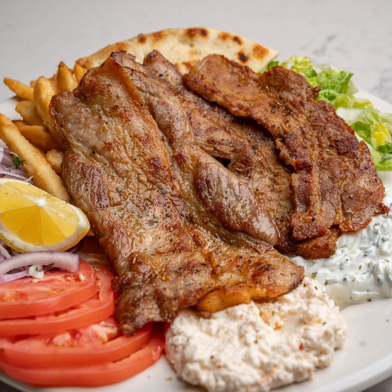 Souvlaki Pork Platter photo