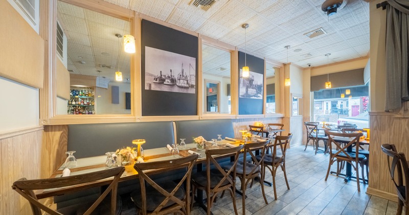 Interior, seating area